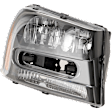 2006 Chevrolet Trailblazer - Passenger Side Halogen Headlight, With bulb(s), OE Replacement