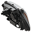 2002-2006 Chevrolet Trailblazer EXT - Passenger Side Headlight, with Bulb, Halogen, Clear Lens, with Dual Beam, CAPA Certified