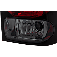 2004 Chevrolet Trailblazer EXT LS - Passenger Side Halogen Tail Light, With bulb(s), OE Replacement