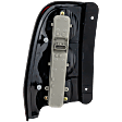 2004 Chevrolet Trailblazer EXT LS - Passenger Side Halogen Tail Light, With bulb(s), OE Replacement
