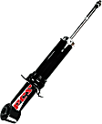 336343 Front, Driver or Passenger Side Bare Strut, FCS OE Replacement