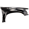 1991 Toyota 4Runner - Front, Passenger Side Fender, For Models Without Fender Wheel Opening Molding