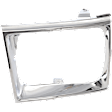 Driver Side Headlight Door, Chrome