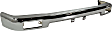 Front Bumper, Chrome, With License Plate Provision, Without Mounting Brackets, 2WD