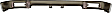 Front Bumper, Chrome, With License Plate Provision, Without Mounting Brackets, 2WD