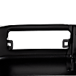 Front Bumper, Painted Black, With License Plate Provision, Without Mounting Brackets