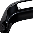 Front Bumper, Painted Black, With License Plate Provision, Without Mounting Brackets