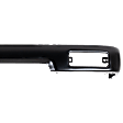 Front Bumper, Painted Black, With License Plate Provision, Without Mounting Brackets