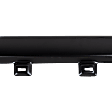 Front Bumper, Painted Black, With License Plate Provision, Without Mounting Brackets