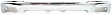 1989-1991 Toyota Pickup - Front Bumper, Chrome, With License Plate Provision, Without Mounting Brackets