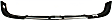 1992-1995 Toyota Pickup - Front Valance, Painted Black, With Air Holes, 4WD
