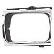 Passenger Side Headlight Door, Chrome