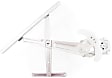Front, Passenger Side Manual Window Regulator, Without Motor