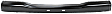 Front Bumper, Painted Black, Without Mounting Brackets