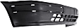 Front Textured Bumper Cover, Without Impact Moldings