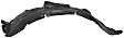 Front, Driver Side Fender Liner, Base Model