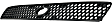 1996 Toyota RAV4 - Grille, Textured Black