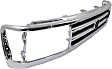 1998 Toyota T100 - Grille, Chrome Shell with Painted Black Insert