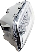 Driver Side Halogen Headlight, With bulb(s), OE Comparable Finish