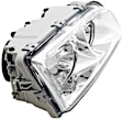 Passenger Side Halogen Headlight, With bulb(s), OE Comparable Finish