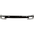 Front Bumper, Chrome, With License Plate Provision, Without Mounting Brackets