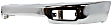 Front Bumper, Chrome, With License Plate Provision, Without Mounting Brackets, Limited Model