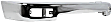 Front Bumper, Chrome, With License Plate Provision, Without Mounting Brackets, Limited Model