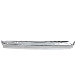 Step Bumper, Chrome Face Bar Only; With pad provision Without mounting bracket(s)