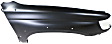 Front, Passenger Side Fender, With Wheel Opening Molding Holes
