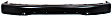 Front Bumper, Sport Utility, For Models With Sport Package and Fender Flare Holes, Painted Black