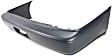 Rear Primed Bumper Cover, Sedan