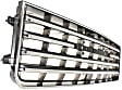 Grille Assembly, Chrome Shell with Painted Dark Gray Insert