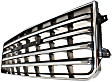 Grille Assembly, Chrome Shell with Painted Dark Gray Insert