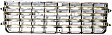 Grille Assembly, Chrome Shell with Painted Dark Gray Insert