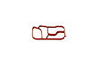 898.01 Engine Oil Cooler Gasket - Replaces OE Number 06J-117-070 C