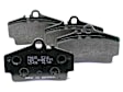 U2406 RS 14 Brake Pad Set Racing RS 14 (Black) - Replaces OE Number 99 5541 637