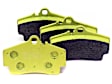 U2406 RS 19 Brake Pad Set Racing RS 19 (Yellow) - Replaces OE Number 99 5541 837