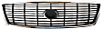 Grille, Painted Silver Shell with Painted Gray Insert, 6 Cyl., 3.0L Engine