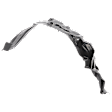  Front, Driver Side Fender Liner, Without Pre Runner Model