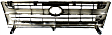 Grille, Chrome Shell with Painted Black Insert, RWD, Except Pre-Runner