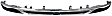 Grille Assembly, Chrome Shell with Painted Black Insert
