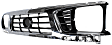 Grille Assembly, Chrome Shell with Painted Black Insert