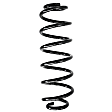 2008 Volkswagen Rabbit - Rear, Driver or Passenger Side, Coil Springs, With Standard Suspension and Weight Range 541-565Kg, Sold individually, OE Replacement Series