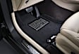 L1AD00904709 Front and Rear MAXpider ELEGANT Series Molded Floor Liner, Black Made of Rubber