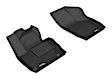 L1AD03911509 Front Row KAGU All-Weather Custom Fit Series Molded Floor Liner, Black Made of Rubber
