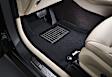 2018 Audi Q7 - MAXpider ELEGANT Series, Front and Second Row, Black, Molded Floor Liner, Sport Utility; 1st/2nd Row, Made of Rubber