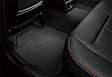 2018 Audi Q7 - MAXpider ELEGANT Series, Front and Second Row, Black, Molded Floor Liner, Sport Utility; 1st/2nd Row, Made of Rubber