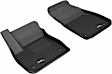 L1BC03911509 Front Row KAGU All-Weather Custom Fit Series Molded Floor Liner, Black Made of Rubber