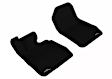 L1BM02411509 Front Row KAGU All-Weather Custom Fit Series Molded Floor Liner, Black Made of Rubber
