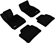 2018 BMW 340i - KAGU All-Weather Custom Fit Series, Black, Front and Rear, Molded Floor Liner, Sedan, sDrive, Made of Rubber